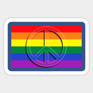 Pride Peace Sticker